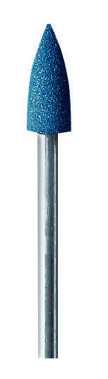 Резинка силиконовая EVE 512 с держателем (синяя шлифовальная) пуля, 5,5*13 мм,шт