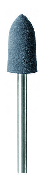 Резинка силиконовая EVE 607 с держателем (темно-серая средняя) штифт, 7*15 мм,шт