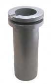 Тигель графитовый на 2 кг для тигельной печи (диаметр 75/62 мм, высота 155 мм)