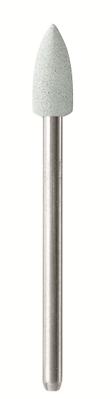 Резинка силиконовая EVE H2bg с держателем (белая грубая) конус, 5*10 мм, шт