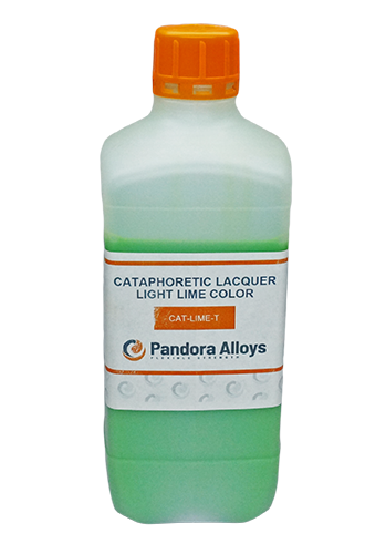 Лак катафорезный PANDORA Cat-lime-Т светлый лайм, 1 л