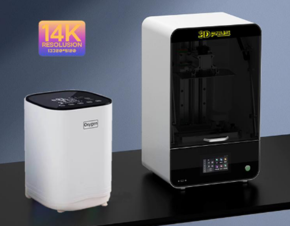 LCD 3D принтер 3Dplus 14K C220 (в комплекте с генератором кислорода)