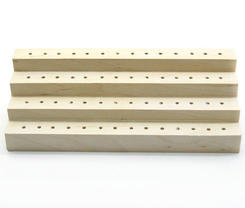 Подставка для боров деревяннная, ступенчатая 150 мм, шт