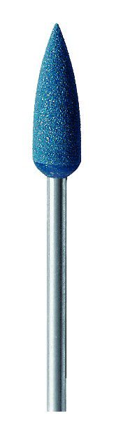 Резинка силиконовая EVE 506 с держателем (синяя шлифовальная) пуля, 5,5*18 мм, шт