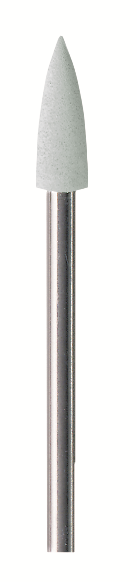 Резинка силиконовая EVE H2 с держателем (белая средняя) конус, 4,5*12 мм, шт