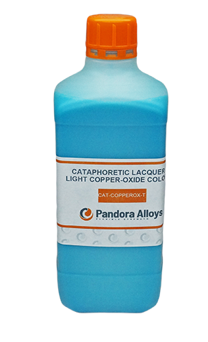 Лак катафорезный PANDORA Cat-copperox-Т светло-оксидно-медный блестящий, 1 л