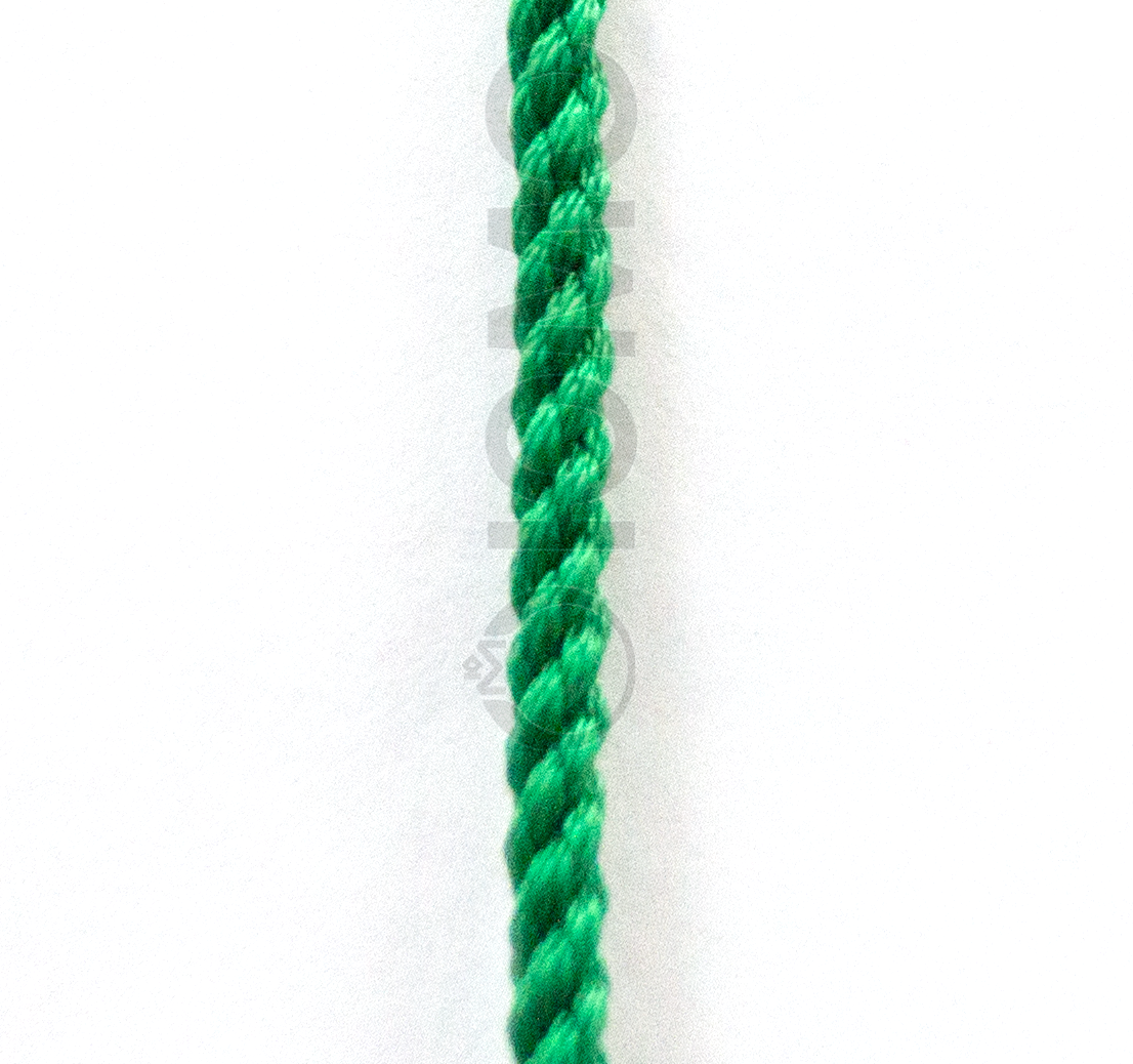 Шнур текстильный 3,05, диаметр 2.8 мм, длина 0.4 м/п., зеленый				, шт