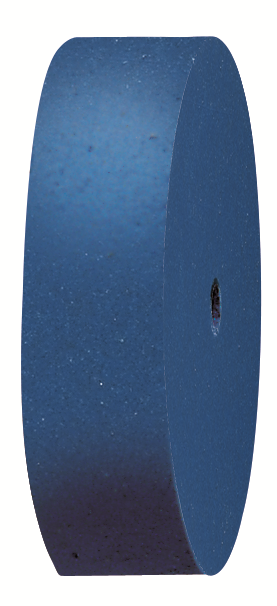 Резинка силиконовая EVE R22/6BL без держателя (синяя шлифовальная) колесо, 22*6 мм, шт