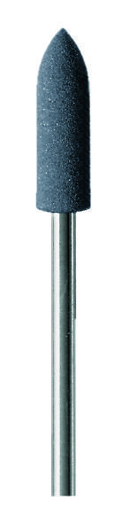 Резинка силиконовая EVE 605 с держателем (темно-серая средняя) штифт, 5*16 мм,шт