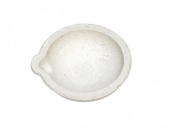 Тигель керамический толстостенный №3а, диаметр 81 мм, высота 32 мм, шт