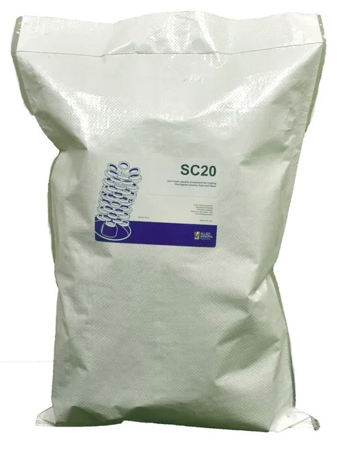 Масса формовочная (гипс литейный) SC20 (Satin Cast 20), 22,7 кг