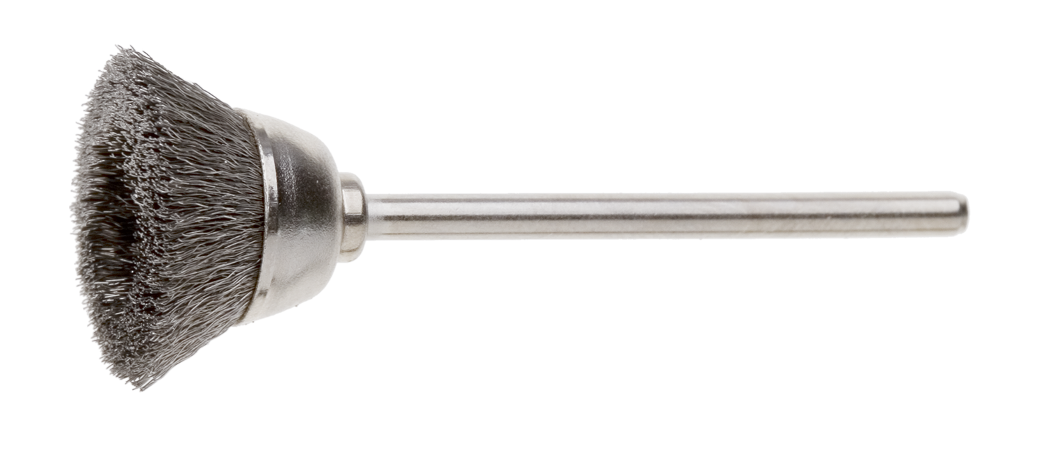 Крацовка стальная HATHO 182 g6НР (диаметр проволоки 0,08 мм) с держателем