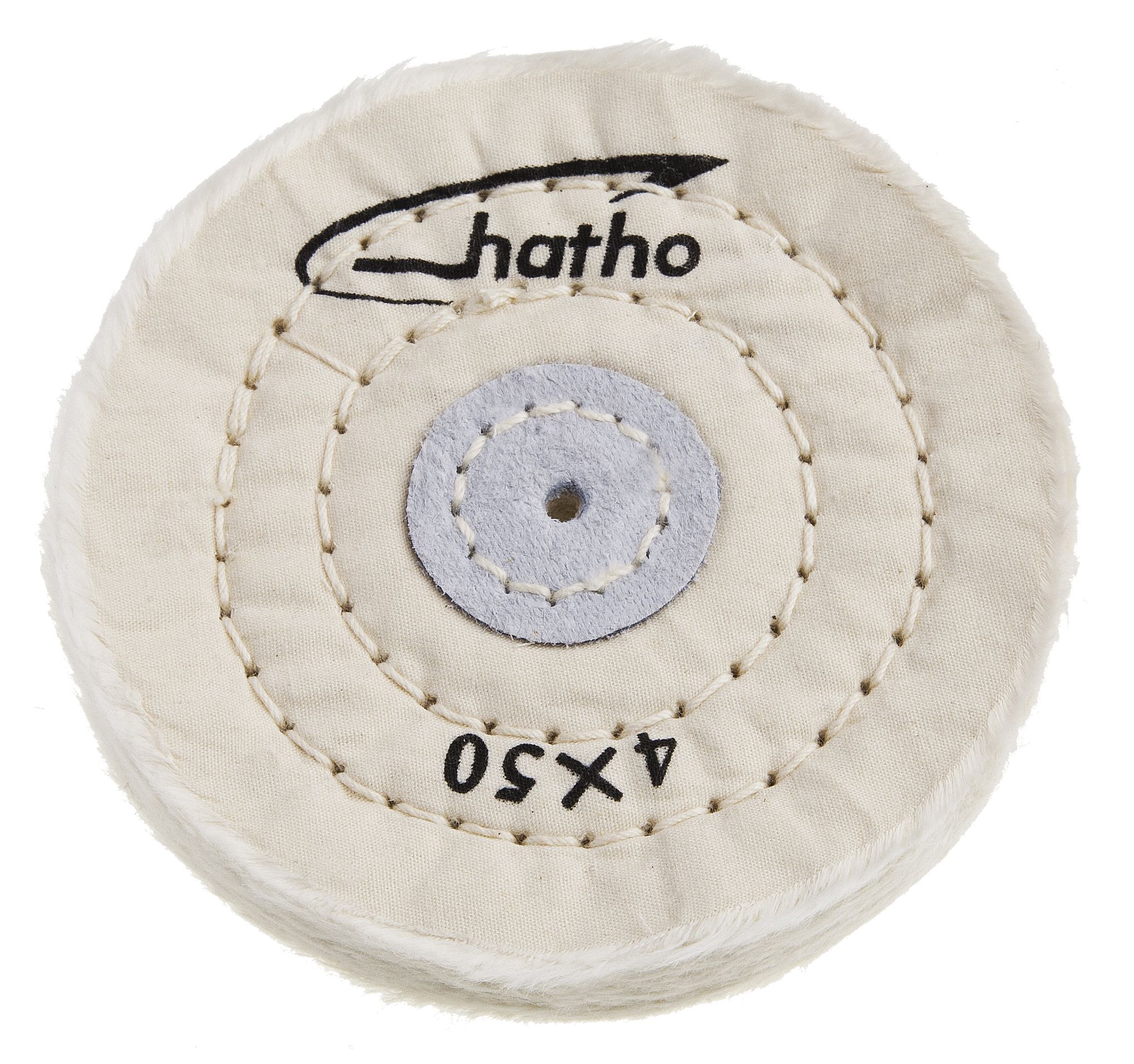 Круг муслиновый HATHO белый  4х50 (диаметр 100 мм, 50 слоев), шт